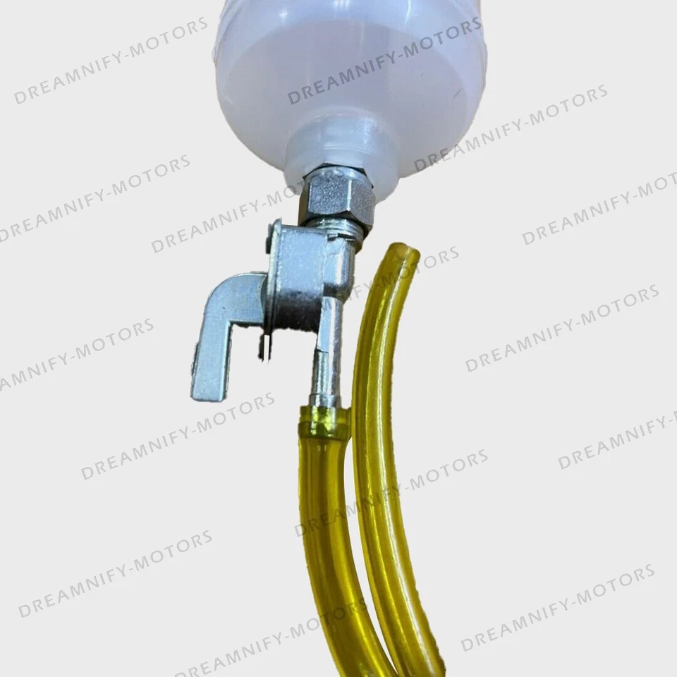 Tanque de combustible auxiliar de gasolina herramienta de taller equilibrio carbohidratos carburador bicicleta 300 ml Foto 4 de 4