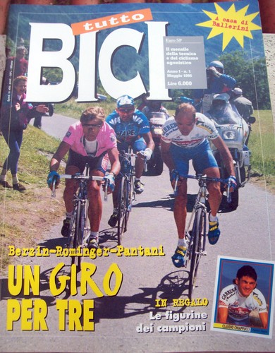 1995 RIVISTA 'TUTTO BICI' ANNO I - n° 1 TECNICA DEL CICLISMO AGONISTICO  PANTANI | eBay