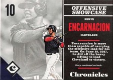 2017 Panini Chronicles Edwin Encarnacion Cleveland Indians #59