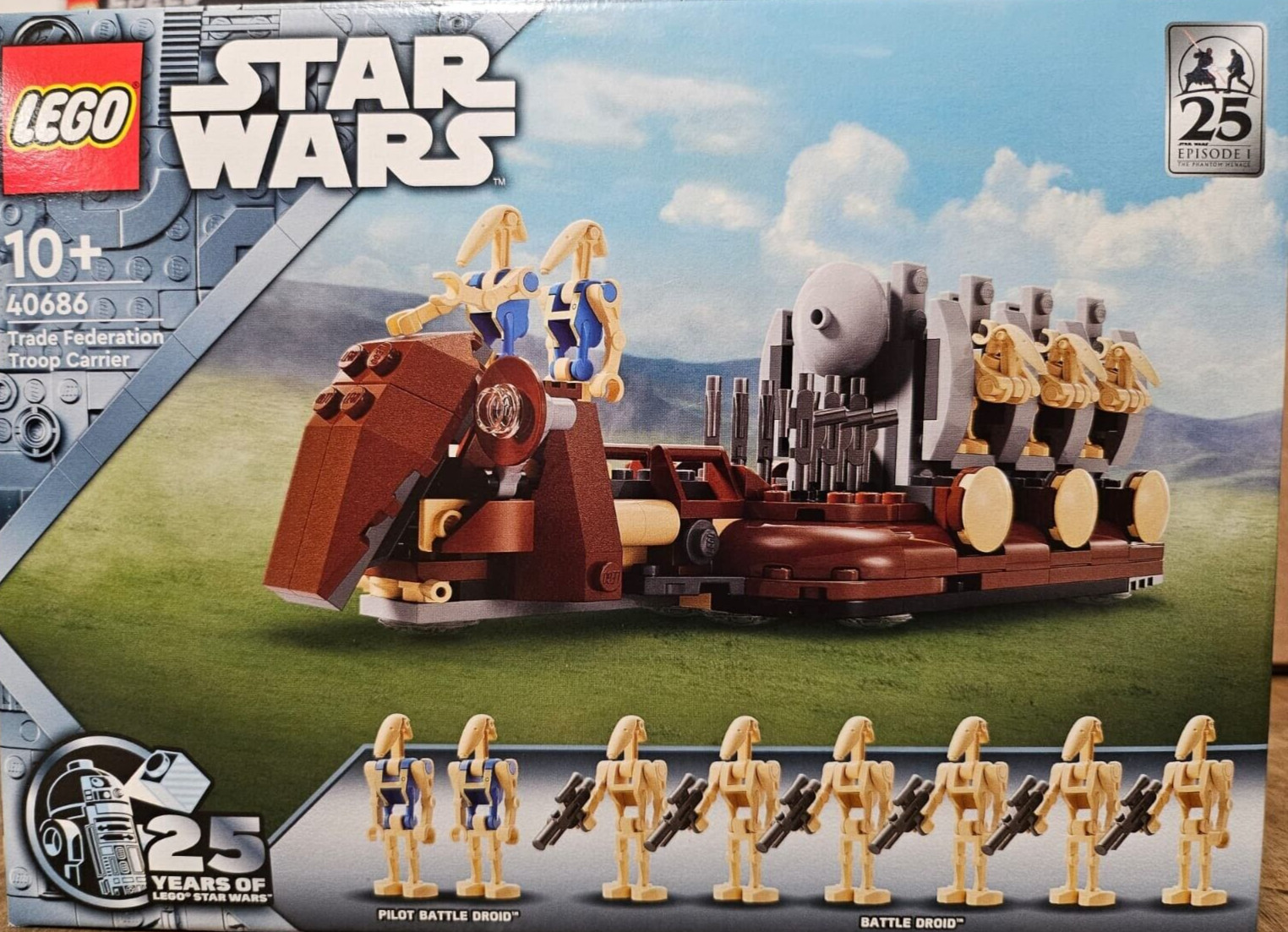 LEGO 40686 STAR WARS Trasportatore truppe Federazione dei Mercanti RITIRATO