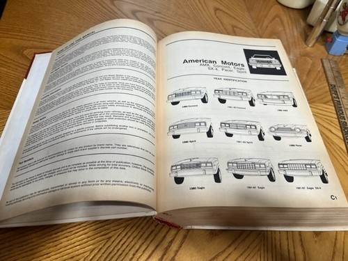 CHILTON'S AUTO REPAIR MANUAL 1980-1987 8 YEARS OF COVERAGE FORD GM AMC CHRYSLER - Picture 8 of 13