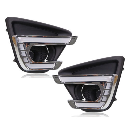 Fit 2012-2016 Mazda CX-5 CX5 LED DRL Front Daytime Running Light Fog Turn Lamp - Picture 2 of 6
