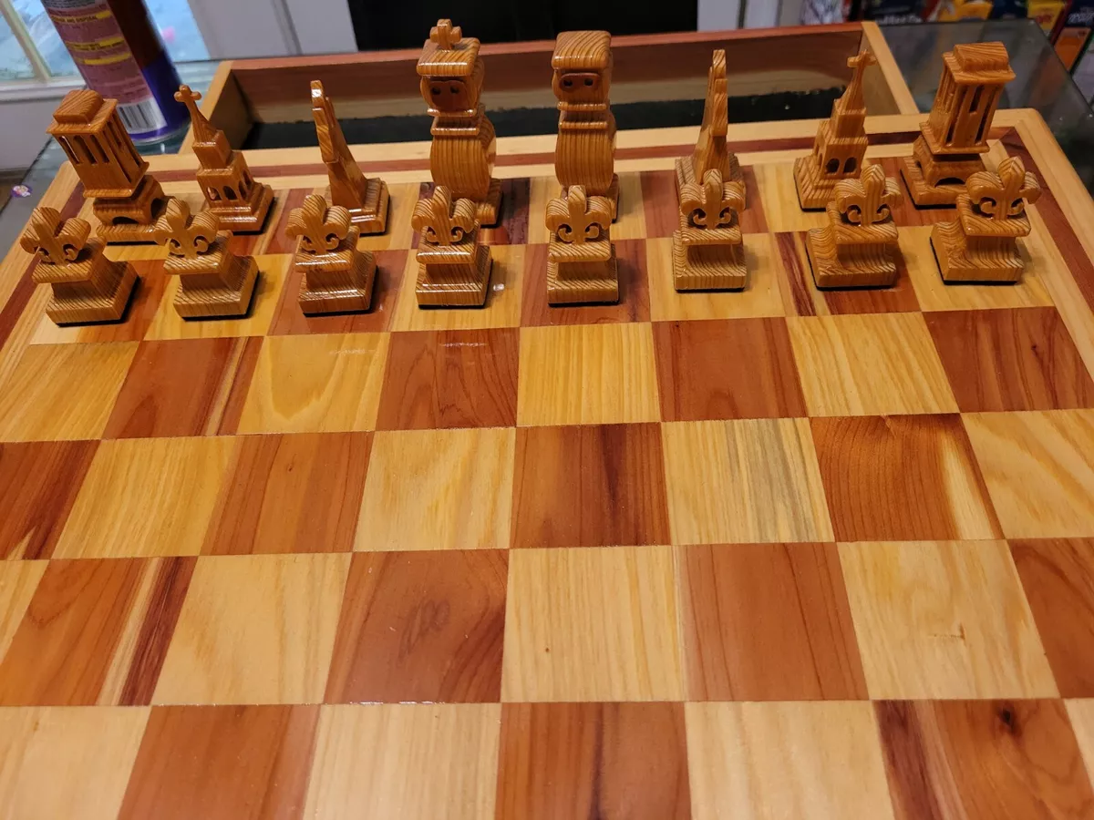 Learn To Make This One-Of-A-Kind Chess Board 