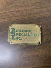Vintage Building Specialties Inc Belt Buckle BSI