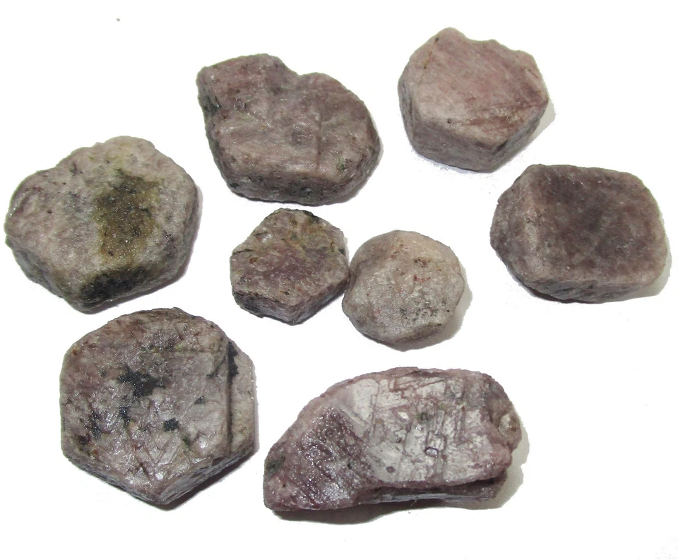 100% Natural Ruby Corundum 467.40 Ct/ 8 Pcs Lot Loose Gemstones With Free Gift - Image 2 of 3