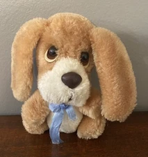 5" Vintage Plush Animal Fair Critter Sitters #20431 Sad Eyes Dog