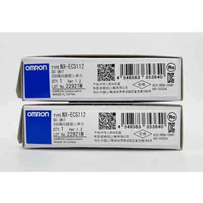 New In Box Original Omron NX-ECS112 PLC Input Unit Module NX-ECS112 NX-ECS112