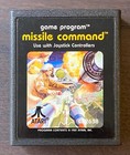 Missile Command Game Cartridge for Atari (1981)