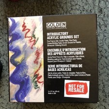Golden Artists Colors Introductory Acrylic Grounds Set New