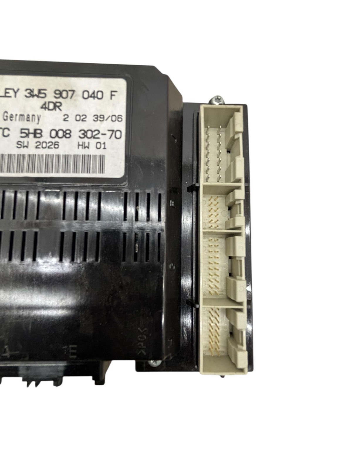 2006-2012 BENTLEY CONTINENTAL OEM CLIMATE CONTROL HEAT CONTROL MODULE 3W5907040F