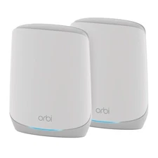 NETGEAR Orbi Whole Home Tri-Band Mesh WiFi 6 System (RBK752P) – Router wit