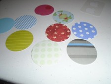40 Fiskars Large Circle Paper Die Cut Punches Confetti