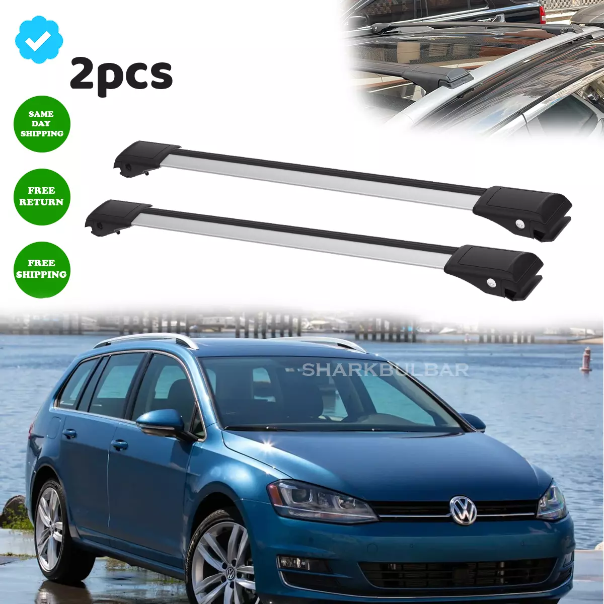 Vw golf sportwagen roof rack hot sale