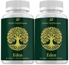 (2 Pack) Eden Capsules – Eden Pills Digestive Support, Gut Wellness