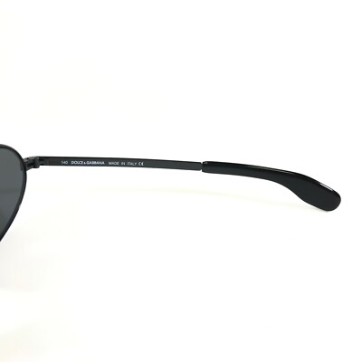 Dolce & Gabbana Sunglasses DG301S 715 Black Oval Frames with  display picture 3