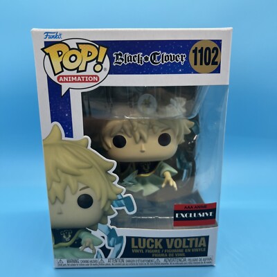 Funko Pop! Vinyl: Black Clover - Luck Voltia - AAA Anime (Exclusive) #1102