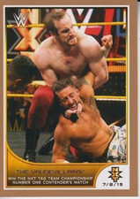 The Vaudevillains 2016 Topps Road To Wrestlemania Bronze Card #101