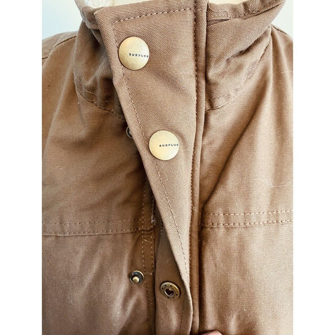 Small Surplus Thread Collection Brown Vest Men's - image 6