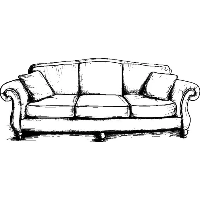 What Does A Sofa Stamp Look Like Baci Living Room