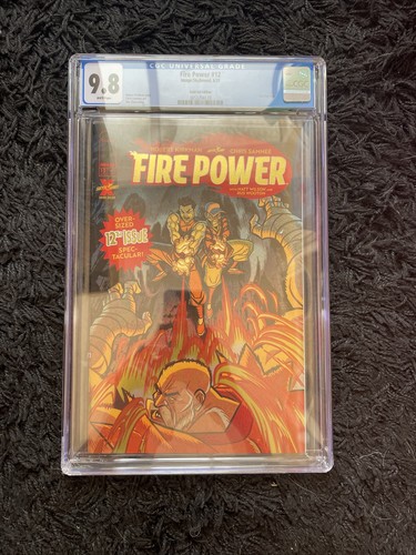 Fire Power #12 Gold Foil Edition CGC 9.8  Robert Kirkmam