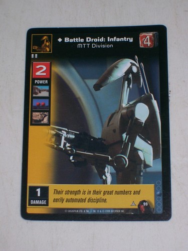 1999 Decipher Star Wars Young Jedi Menace Maul CCG U Pick Rabatt auf mehrere - Bild 32 von 44