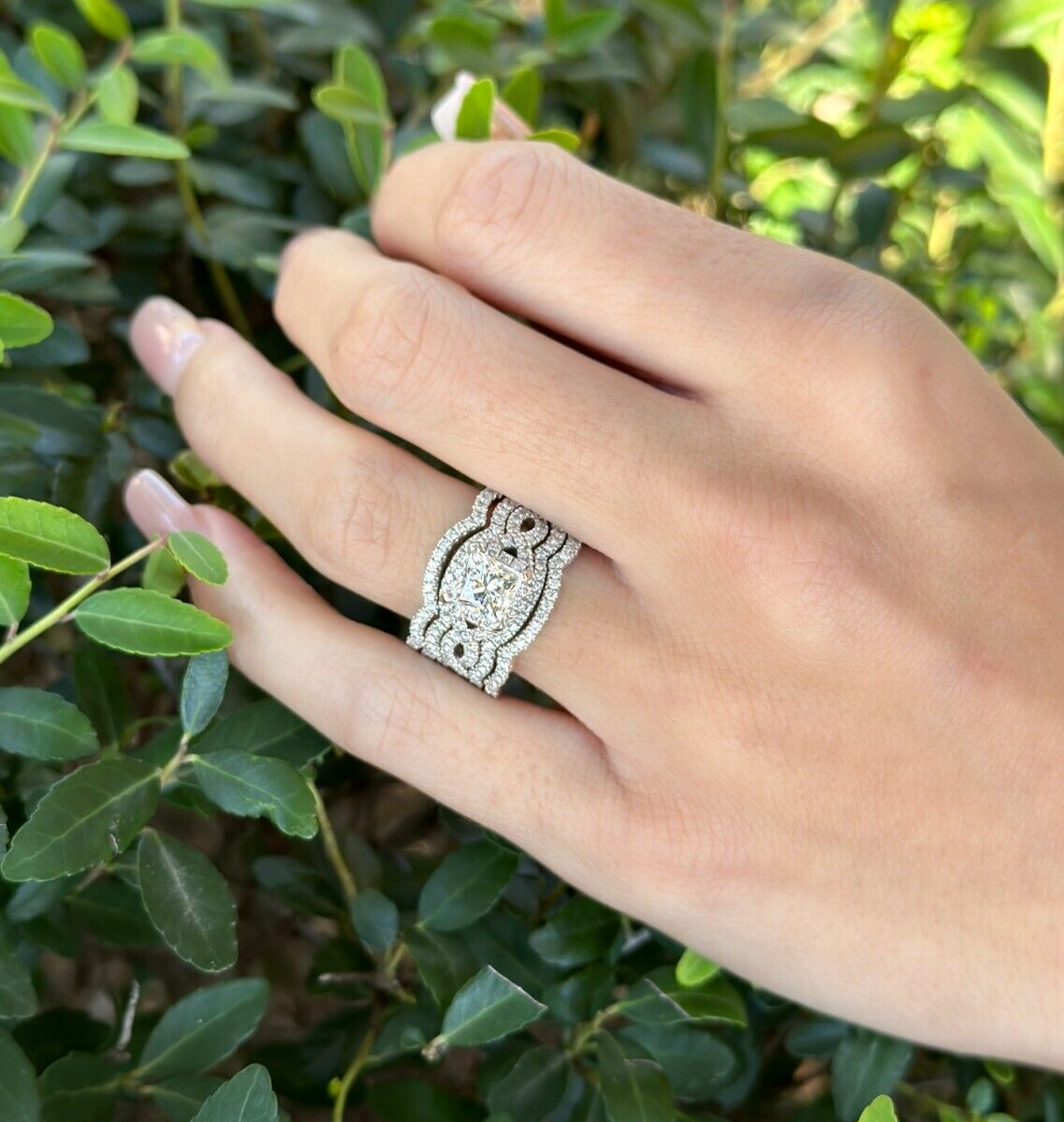 Neil Lane 14k Engagement Ring Leo Princess Diamond Size