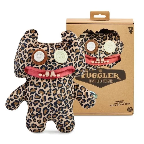 Muñeco de peluche genuino Fuggler feo monstruo viejo diente brilla en la oscuridad - Imagen 4 de 34