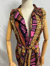 Multi-colored  Modern Ankara African print two piece  top and short set
