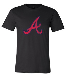 Atlanta-Braves-A-logo-Distressed-Vintage-logo-T-shirt-6-Sizes-S-3XL