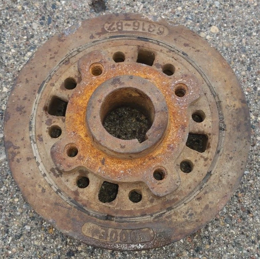 Equilibrador armónico 429 429cj 429 CJ 67 Galaxie 500 Ford 1967 68 1968 Galaxy Foto 2 de 4