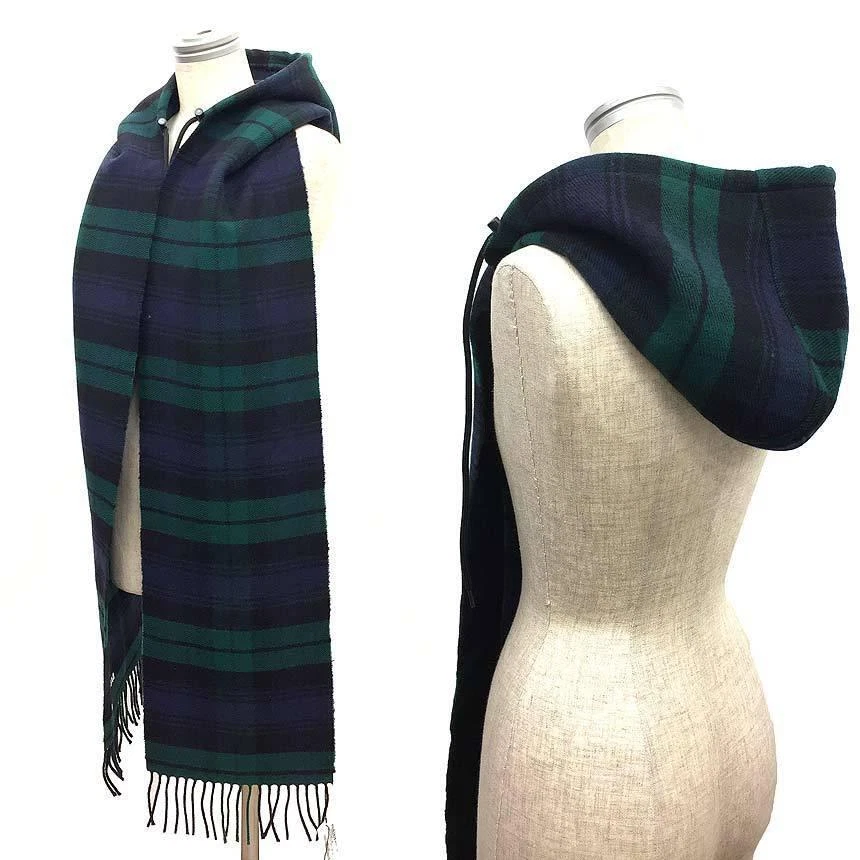 balenciaga hooded scarf