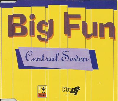 CENTRAL SEVEN Big Fun 5TRX REMIXES & EDIT & UNRELEASED KGB CD single USA Seller 