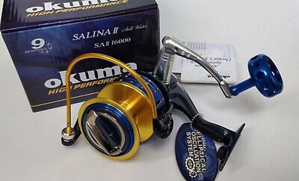 Okuma Salina Spinning Reel SA-5000HA 5000 High Speed Fishing