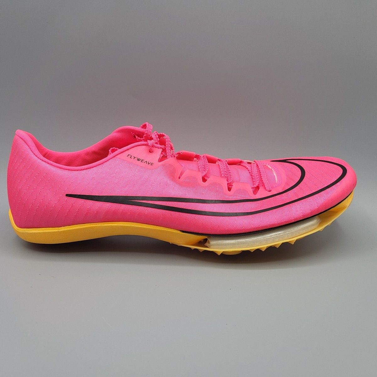 New Nike Air Zoom Maxfly Men's Size 15 Track Sprinting Spikes Pink