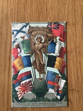 cartolina omaggio della soc anonima forniture elettriche ai combattenti