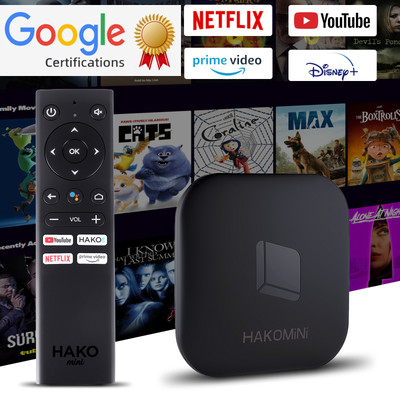 Google Certified TV BOX Android Smart WLAN6 4K HDMI Dolby digital+ Neu Quad Core