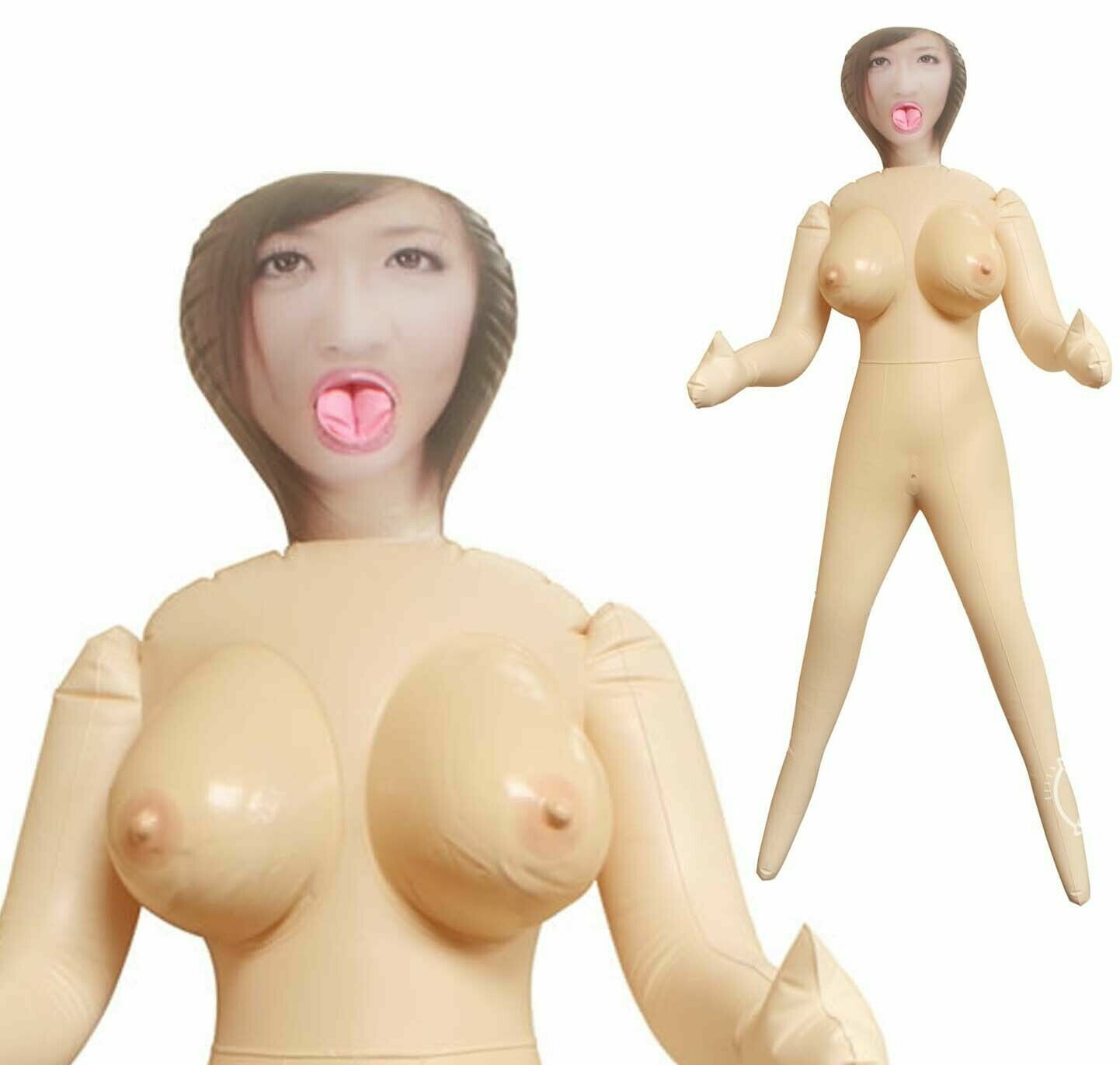 Mai Li Asian Love Doll Blow Up Inflatable Male Masturbator Sex.
