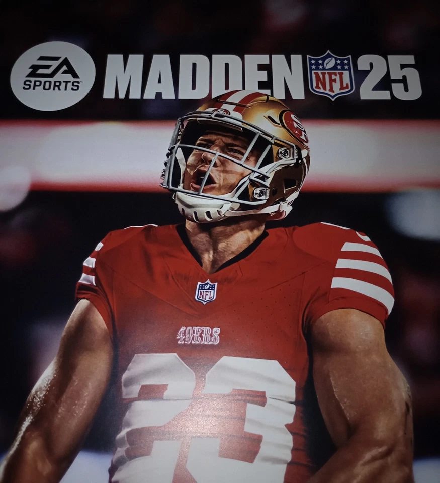 Letrero de lanzamiento oficial de evento Madden 25 artes electrónicas + póster promocional envío rápido ✅ Foto 4 de 4
