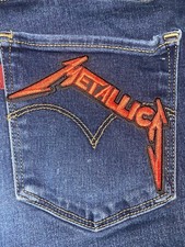 Metallica 🤘Iron On Patch Rock/Heavy Metal- New