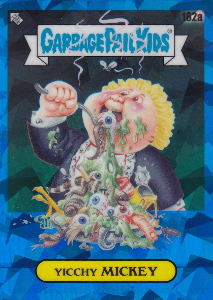 YICCHY Mickey Topps Chrome Sapphire Garbage Pail Kids GPK 2021 Base #162A