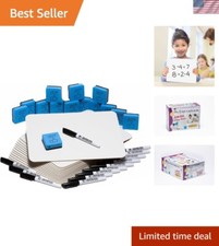 Dry Erase Board Classroom Pack - Mini Lapboard School Supplies for Teachers, ...