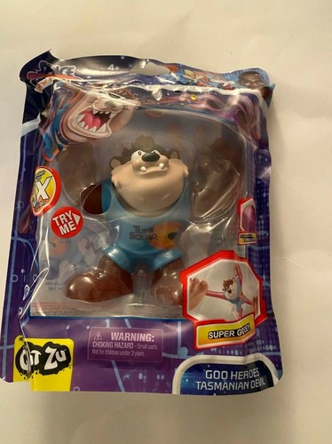 **NEU** Heroes Of Goo Jit Zu Tasamanischer Teufel Strechy Spielzeug Space Jam Alter 4+ - Bild 2 von 3