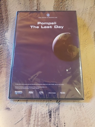 Discovery Channel : Pompeii The Last Day (2007 DVD) Brand New - Foto 2 di 2