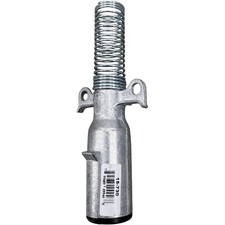 PHILIPS Phillips Ind. 15-730 7 Pin Plug with Cable Guard Zinc Die-Cast