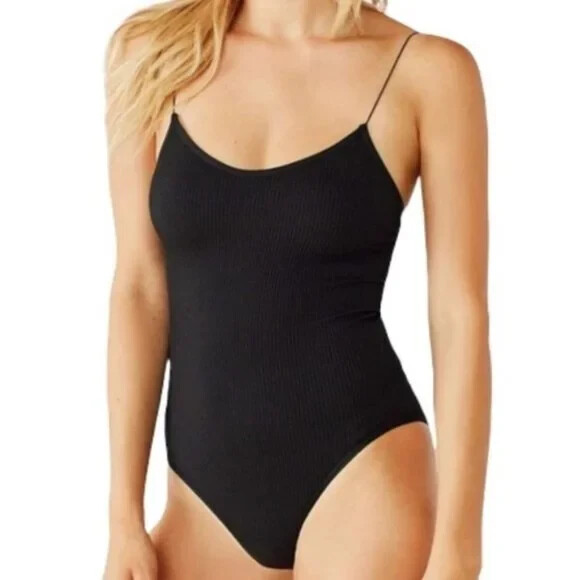 BDG Urban Outfitters ribbed Body suit black XS S NWOT C3/10