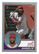 2021 Topps Archives 1983 Topps Rainbow Foil /150 Jo Adell #152 Rookie RC