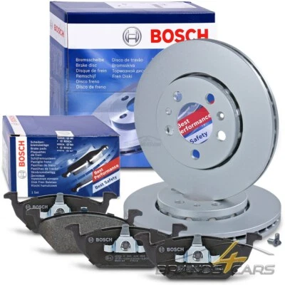 BOSCH BREMSSCHEIBEN +BELÄGE VORNE FÜR AUDI A1 SEAT SKODA FABIA 2 3 VW POLO 6R - Bild 1 von 4