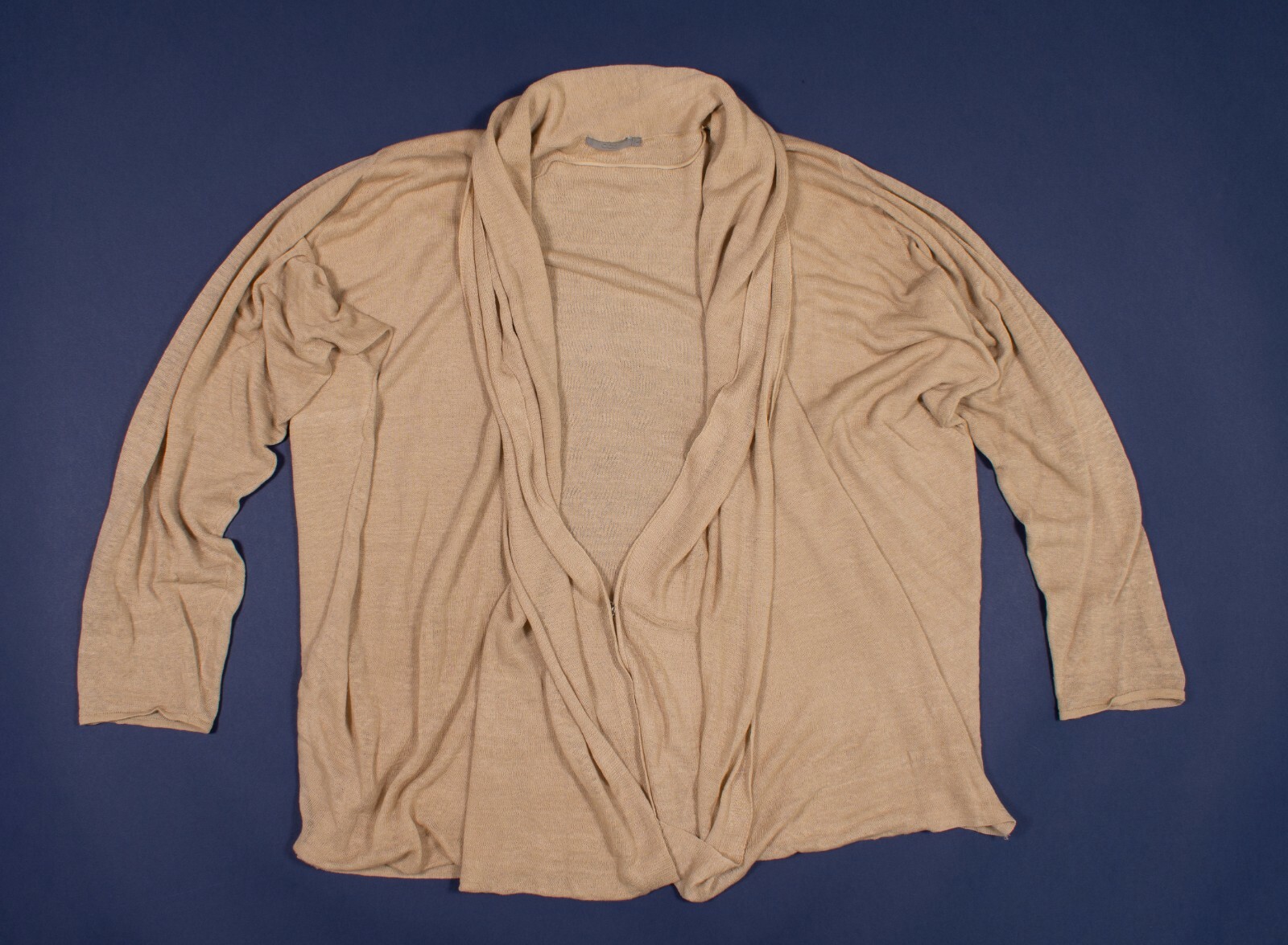COS Linen Oversize Loose Fit Cardigan 