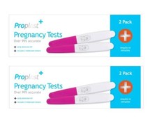 Pregnancy Test Fast and Easy to Read Results In 2 Minutes Pack of 4