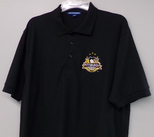 Pittsburgh Penguins 1967 5 Stanley Cups Mens Embroidered Polo XS-6X, LT-4XLT New